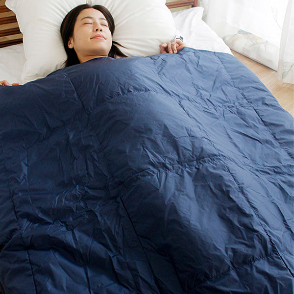 ダウンケット 肌掛け ダウン50% シングルロング 0.25kg 全8カラー