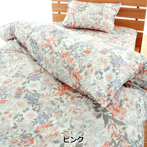 枕カバー ピロケース 35×50cm 43×63cm 50×70cm ルネ 高密度 防ダニ 日本製 アレルギー対策 花柄 可愛い