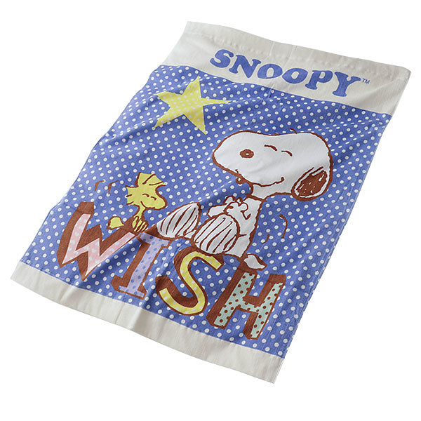 タオルケット スヌーピー SNOOPY ピーナッツ WISH ベビーケット 85×115cm 夏毛布 お昼寝ケット 綿100%
