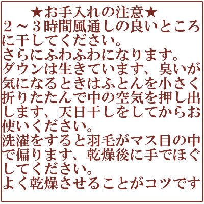 ダウンケット 肌掛け ダウン50% シングルロング 0.25kg 全8カラー