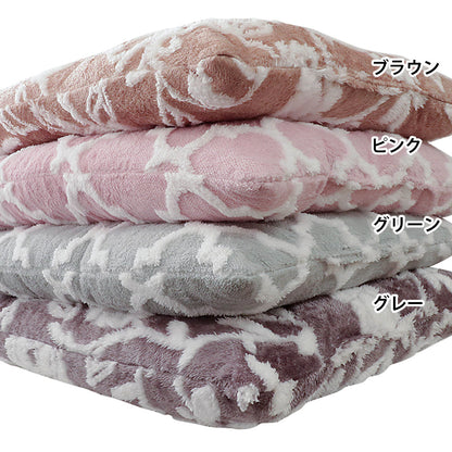 長座布団 ジャガード ごろ寝マット 約68×120cm クッション もっちり 日本製