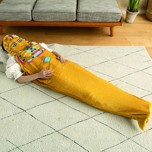 マーメイドブランケット 毛布 ひざ掛け ツタンカーメン