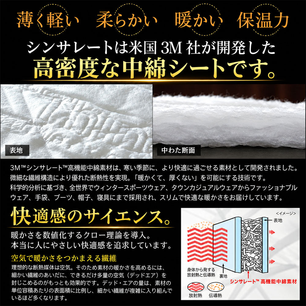 洗える あったか 掛け布団 3M シンサレート 高機能中綿素材 ウルトラ 使用 200 プレミアム 日本製